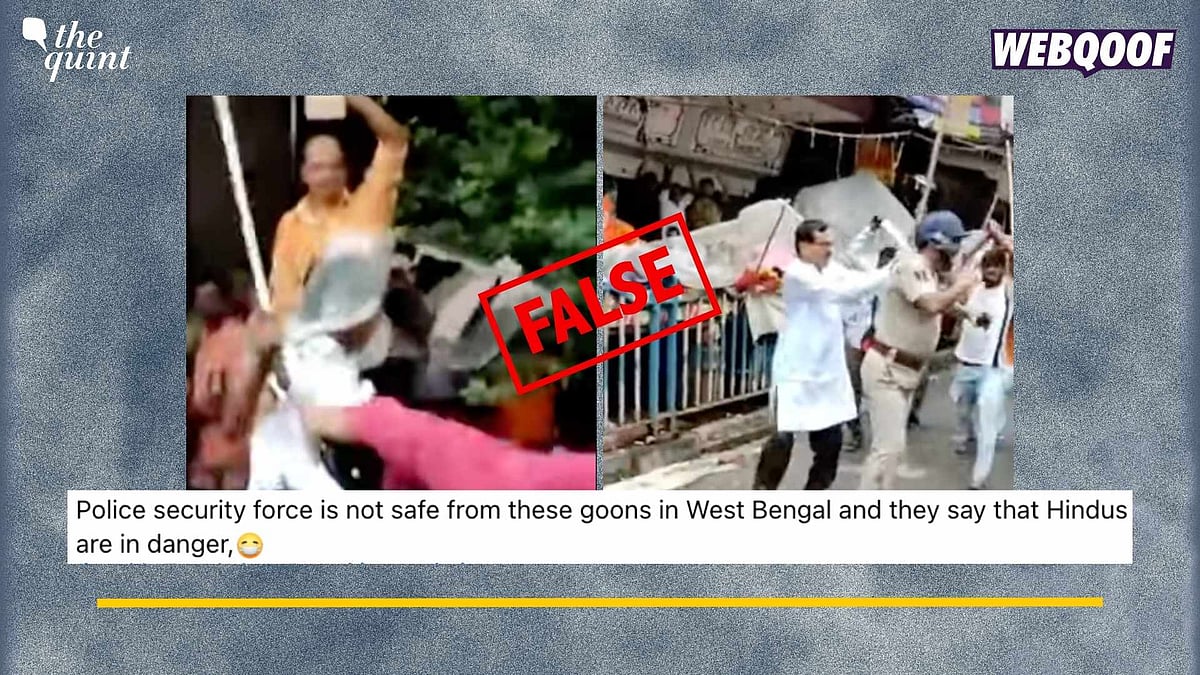 <div class="paragraphs"><p>Fact-Check: This video dates back to September 2022, when a physical altercation broke out between the BJP workers and police.&nbsp;</p></div>