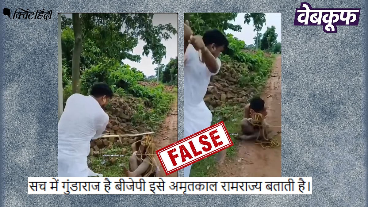 <div class="paragraphs"><p>लड़के को बिजली के खंभे से बांधकर पीटने का यह वीडियो UP नहीं बिहार का है</p></div>