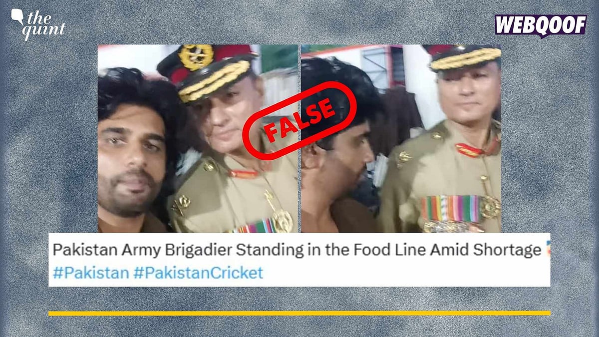 <div class="paragraphs"><p>Fact-Check: This video shows an Indian actor and not&nbsp;Pakistan’s brigadier, as claimed.&nbsp;</p></div>