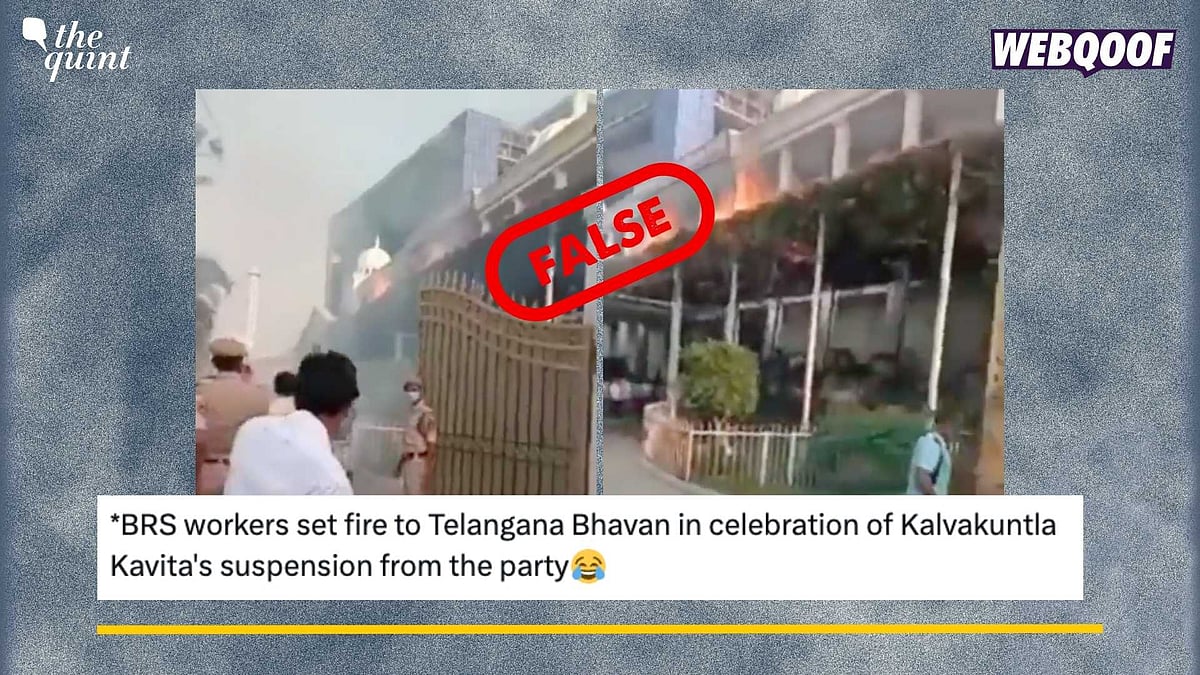 <div class="paragraphs"><p>Fact-Check: This video dates back to March 2021 and is not recent or related to K Kavitha's suspension. </p></div>