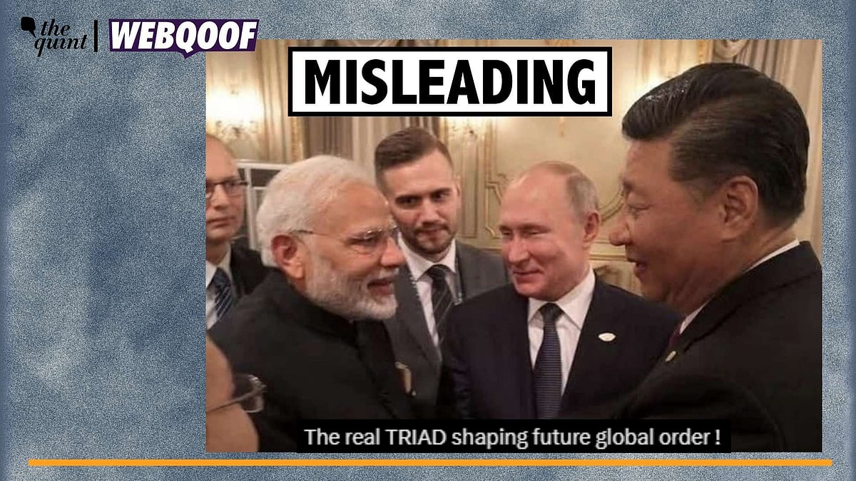 <div class="paragraphs"><p>Fact-Check | The image is old and is not from the recent SCO summit.</p></div>
