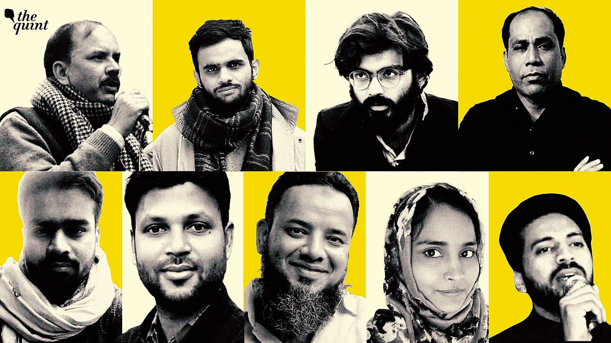 <div class="paragraphs"><p>Umar Khalid, Sharjeel Imam, Mohd Saleem Khan, Shifa Ur Rehman, Athar Khan, Meeran Haider, Abdul Khalid Saifi, Gulfisha Fatima, and Shadab Ahmed have been in jail for over five years.</p></div>