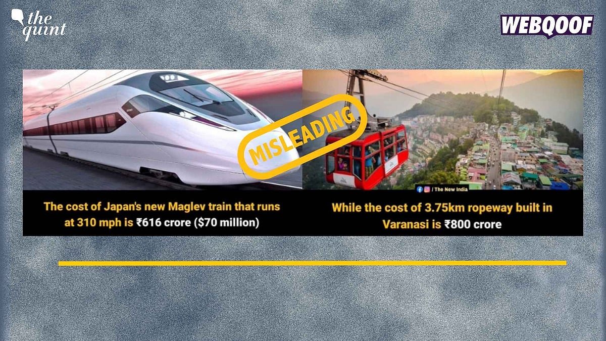 <div class="paragraphs"><p>Fact-Check: The claim is misleading The Japan project costs more than the ropeway project.</p></div>