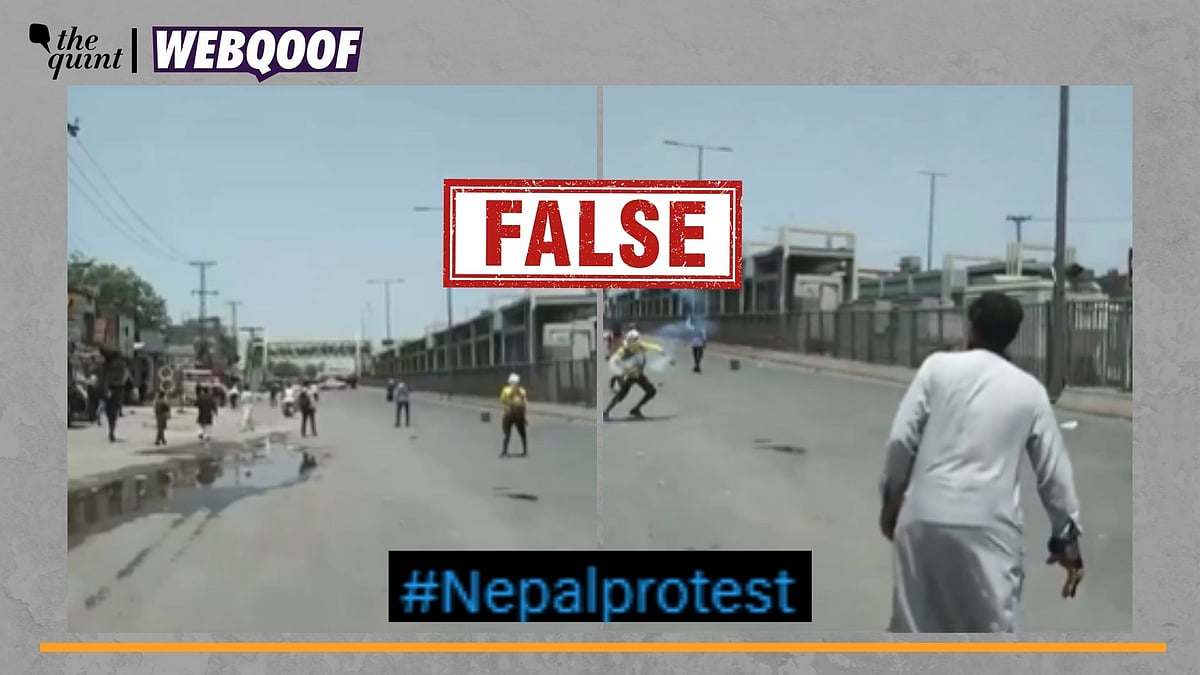<div class="paragraphs"><p>Fact-Check | The video is old and predates the recent protests in Nepal.</p></div>