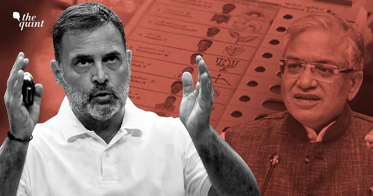 Rahul Gandhi Accuses EC of Withholding Vote Data