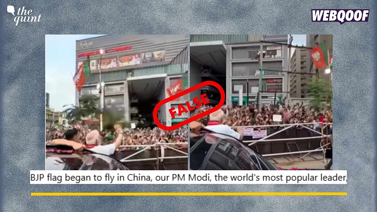 <div class="paragraphs"><p>Fact-Check: This video is from&nbsp;Ahmedabad and not China, as claimed.&nbsp;</p></div>