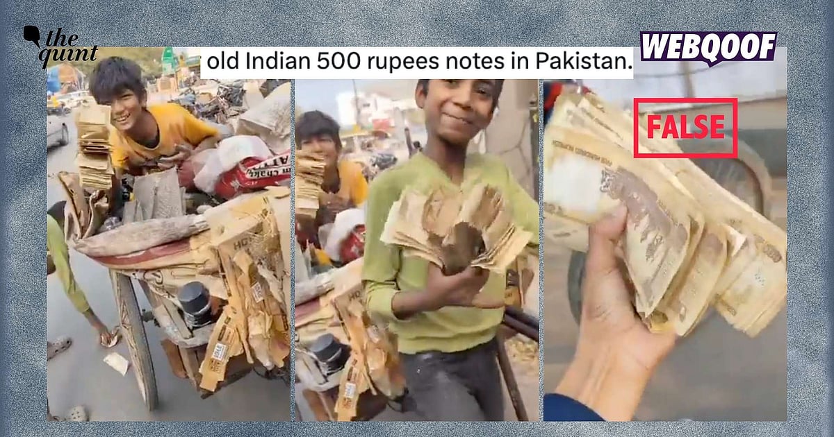 Indian Demonetized Notes Video Misattributed to Pakistan