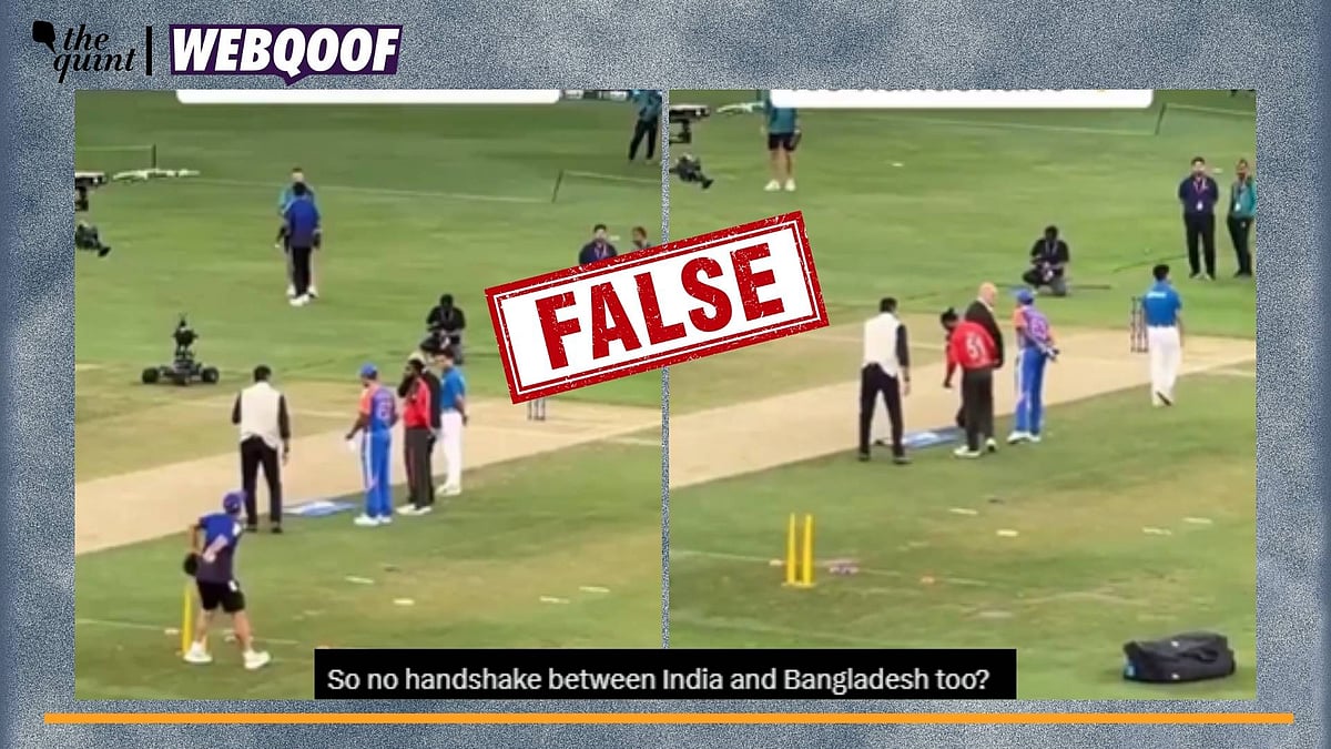 <div class="paragraphs"><p>Fact-Check | The claim of Suryakumar Yadav not shaking hands with Jaker Ali is false.</p></div>