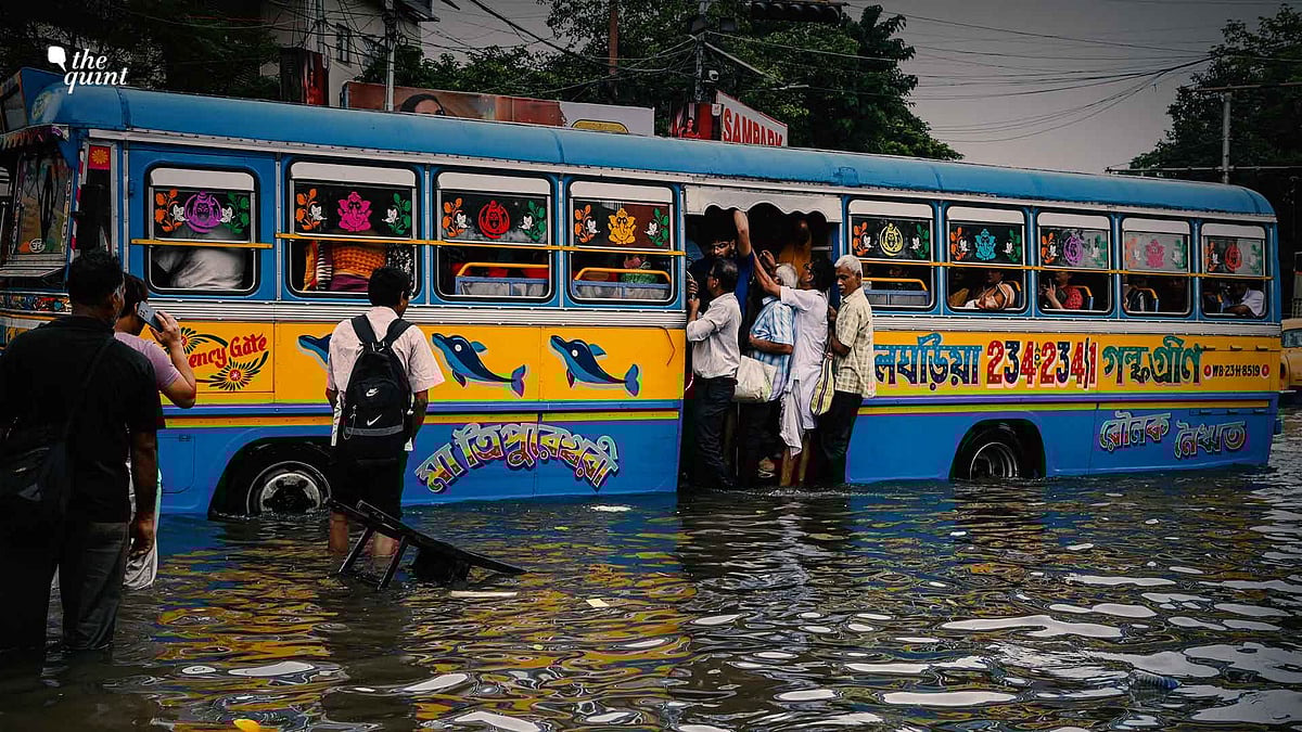 <div class="paragraphs"><p>Even three days after the rain, many areas of Kolkata, including Jadavpur and Behala are still waterlogged.</p></div>