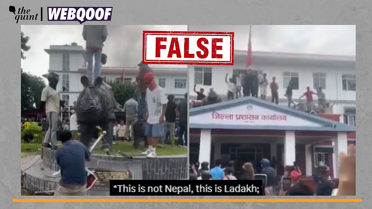 <div class="paragraphs"><p>Fact-Check | The video is from Nepal and has no relation to the recent protests in Ladakh.</p></div>