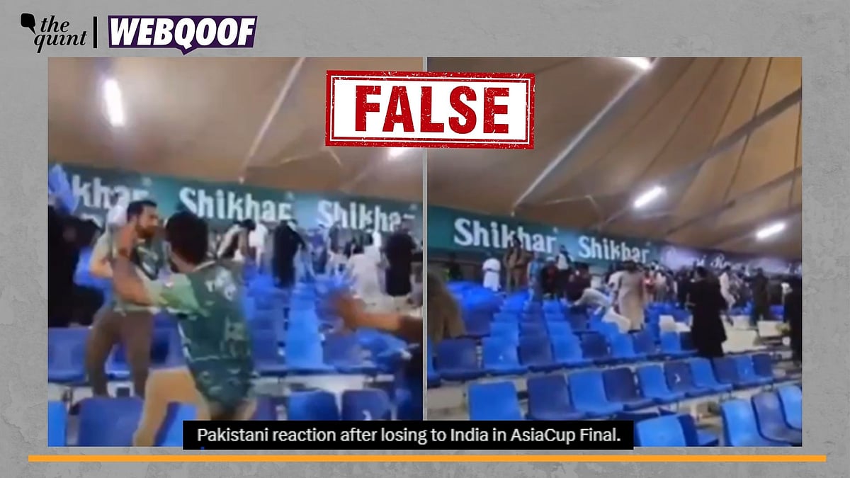 <div class="paragraphs"><p>Fact-Check | The video is old and is being falsely linked to the 2025 Asia Cup tournament.</p></div>