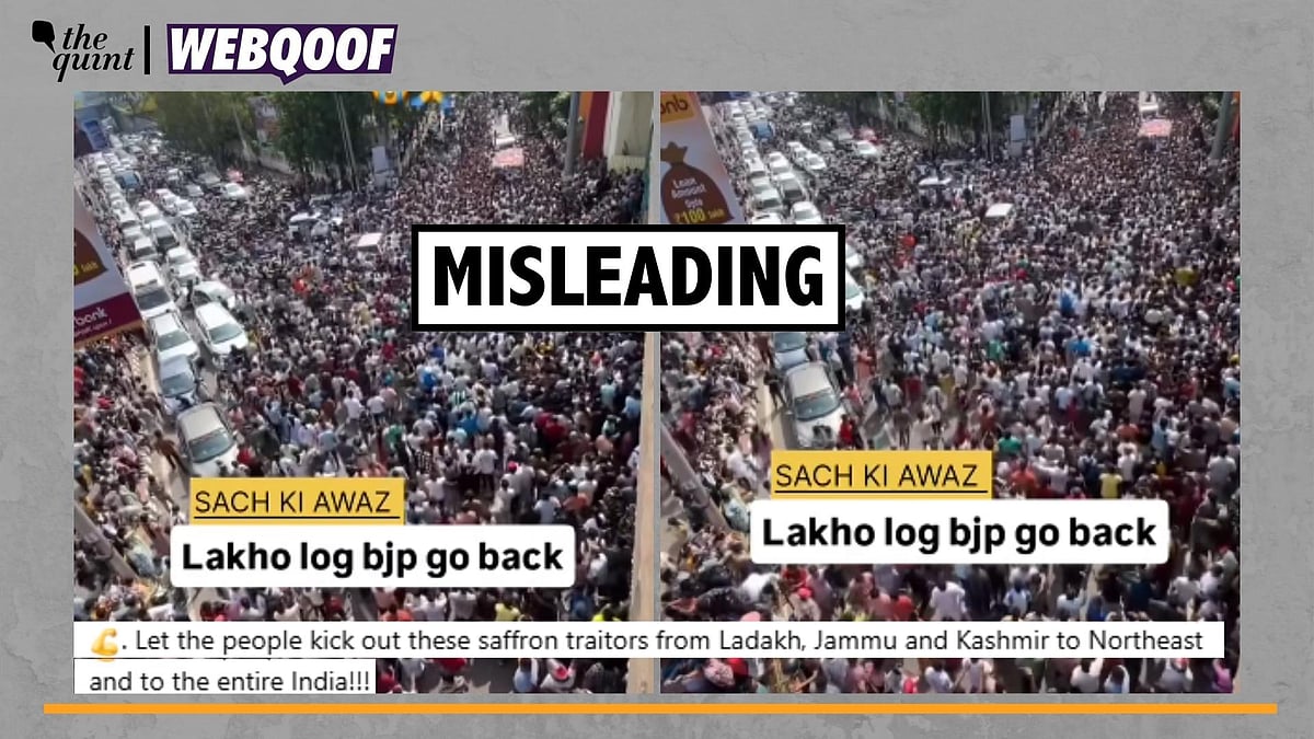 <div class="paragraphs"><p>Fact-Check | The video shows fans assembled for the funeral of late singer Zubeen Garg.</p></div>