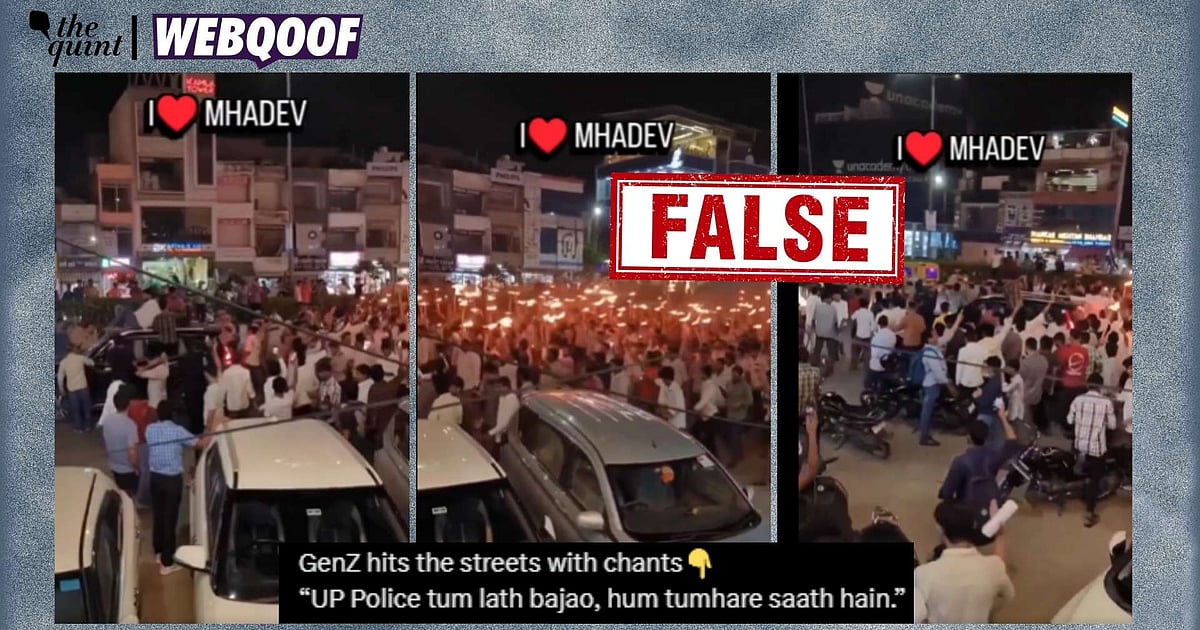 Misleading Video Falsely Claims Anti-BJP Protests