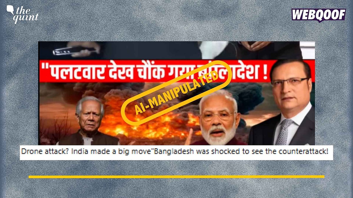 <div class="paragraphs"><p>Fact-Check: This video has been created using AI.</p></div>