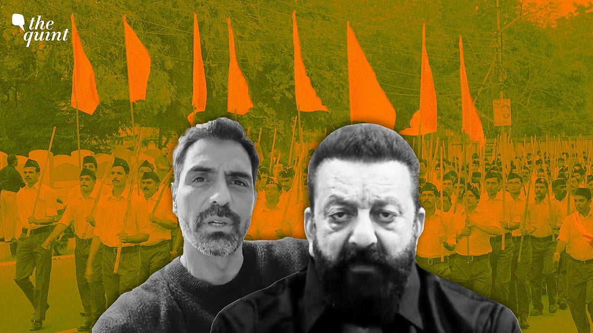 <div class="paragraphs"><p>To mark the 100th anniversary celebration, Sanjay Dutt sank the hearts of many an RSS critic in joining several of his colleagues from Bollywood to praise the organisation for its “role in nation-building.” A similar video was released by actor Arjun Rampal. </p></div>