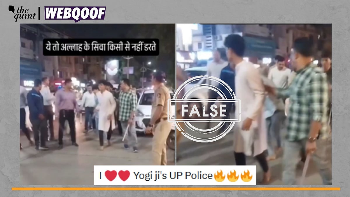 <div class="paragraphs"><p>Fact-Check | The video is actually from Nashik and is unrelated to the recent protests in Uttar Pradesh.</p></div>