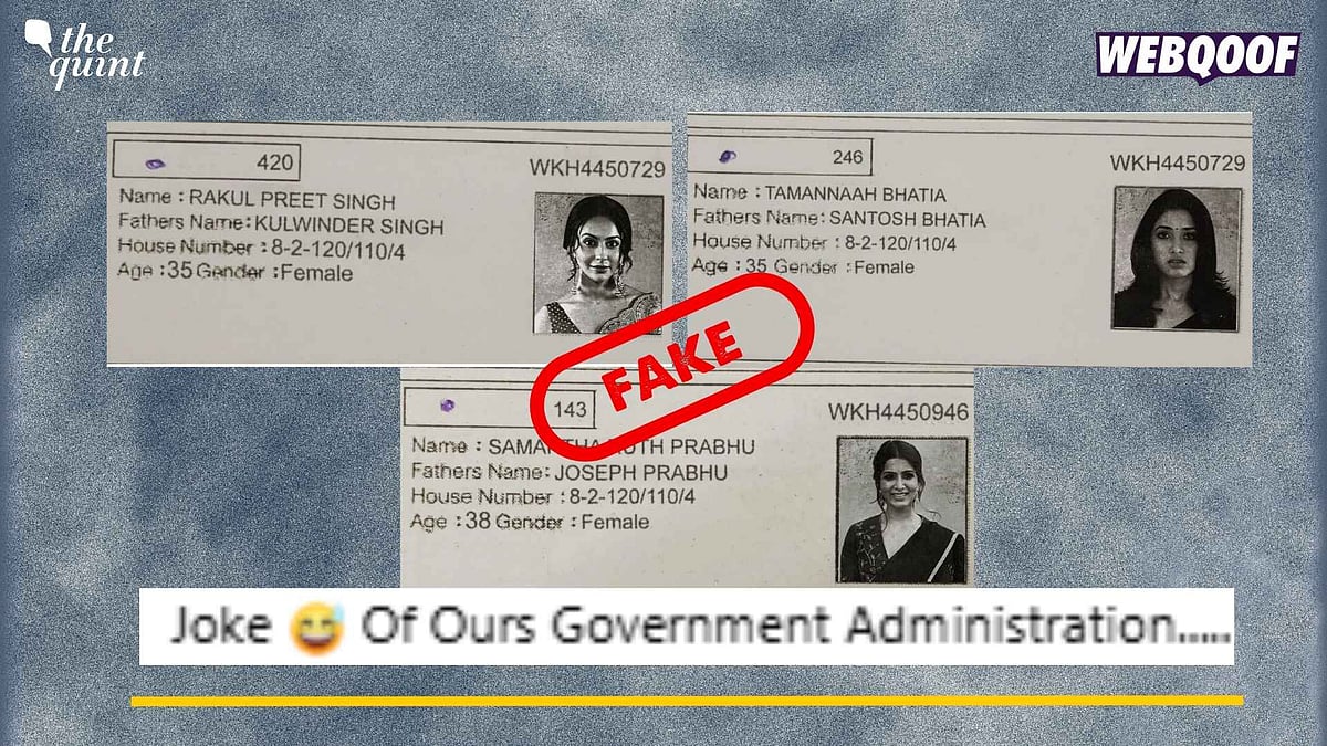 <div class="paragraphs"><p>Fact-Check: These voter IDs are fake and do not belong to the actresses.</p></div>