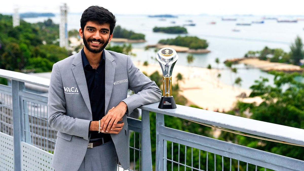<div class="paragraphs"><p>World Champion D Gukesh Looks Forward To FIDE World Cup 2025</p></div>