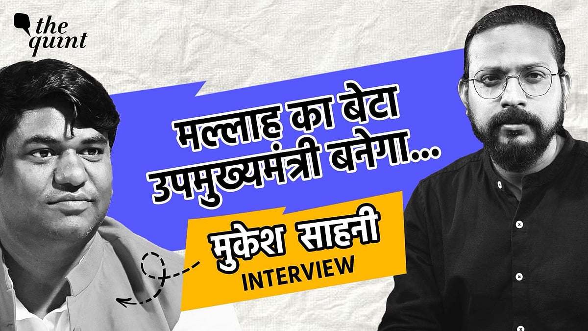 <div class="paragraphs"><p>Mukesh Sahani has been declared as the Deputy CM candidate of the Mahagathbandhan.&nbsp;</p></div>