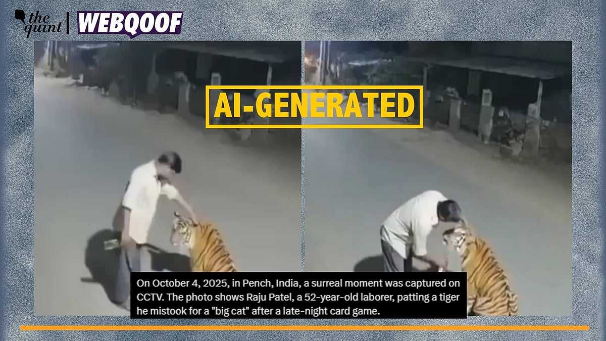 <div class="paragraphs"><p>Fact-Check | The video has been generated using the help of AI and does not show real visuals.</p></div>