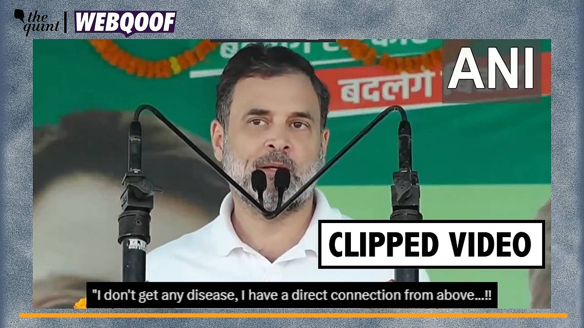 <div class="paragraphs"><p>Fact-Check | The video has been clipped to mislead the viewers.</p></div>