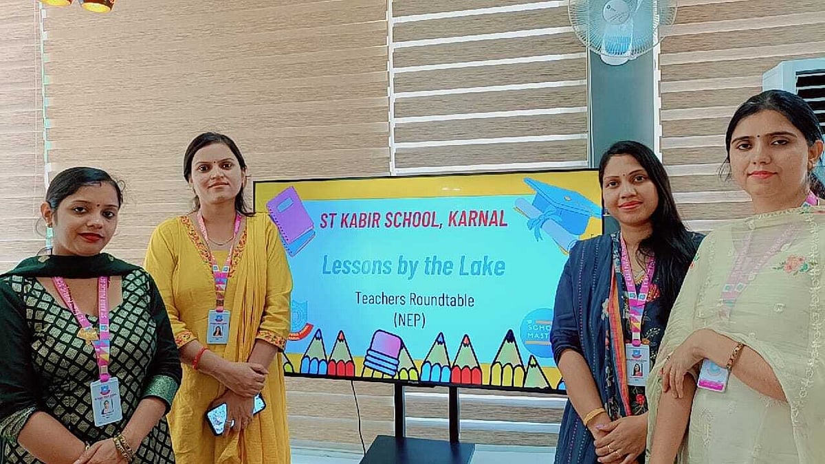 <div class="paragraphs"><p>Inside Saint Kabir School’s ‘Lesson by the Lake’.</p></div>