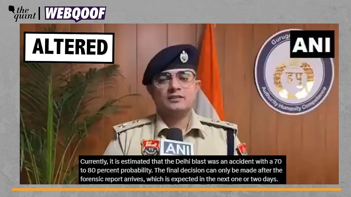<div class="paragraphs"><p>Fact-Check | The video of DCP Headquarters Arpit Jain has been altered to mislead the viewers.</p></div>