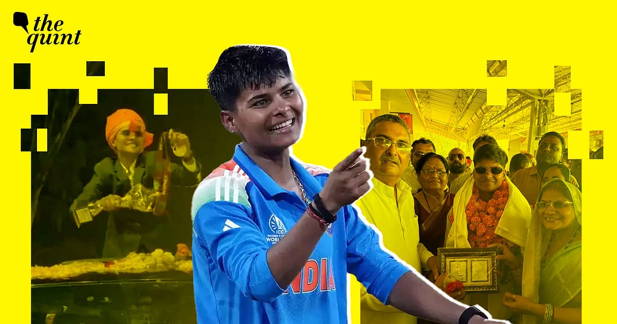 Kranti Gaud's Triumphant Homecoming After Winning Women's World Cup