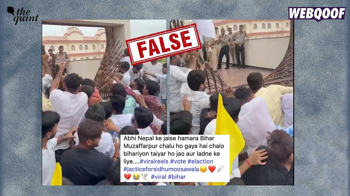 <div class="paragraphs"><p>The post claims that Gen-Z–style protests, similar to those seen in Nepal, are taking place in Bihar after the elections.</p></div>
