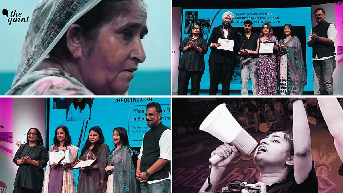 <div class="paragraphs"><p>Laadli Awards 2025 Winners: Quint's 'Kaurs of 1984' & Bengali Film Industry Exposé Win Big</p></div>