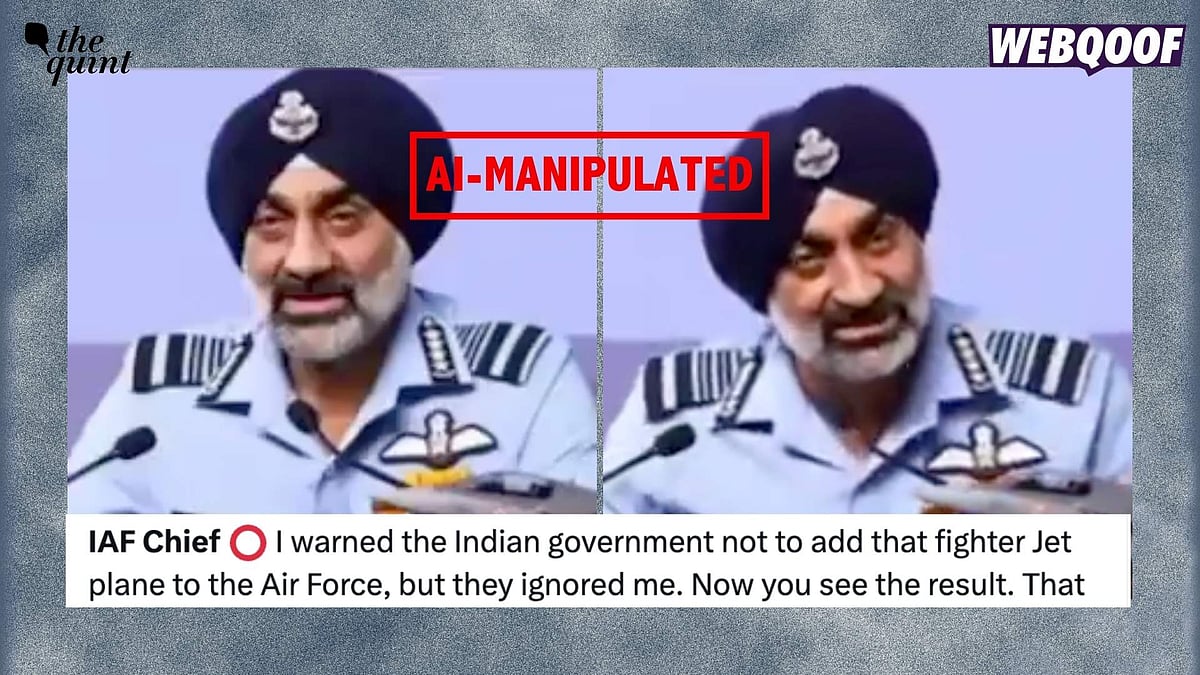 <div class="paragraphs"><p>The post claims that the IAF chief had called the Tejas fighter jet a “samosa” and warned the government against adding it to the fleet.</p></div>
