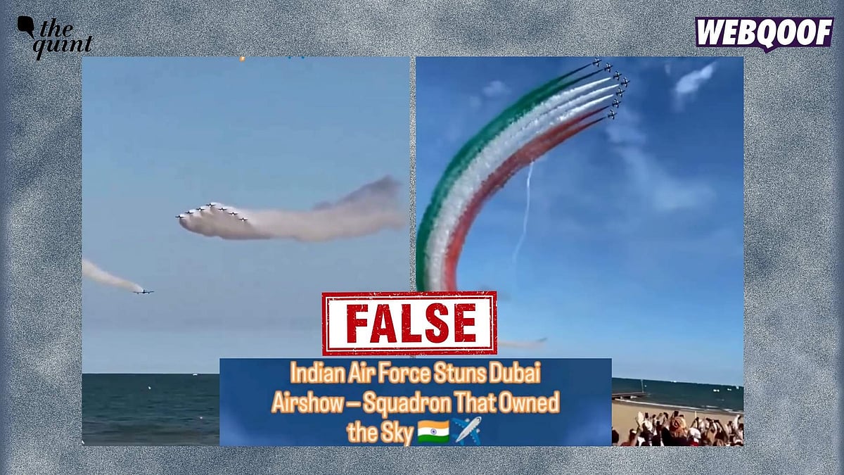 <div class="paragraphs"><p>The viral post claims that the coloured smoke flypast display was performed by the IAF at the Dubai Air Show 2025.</p></div>