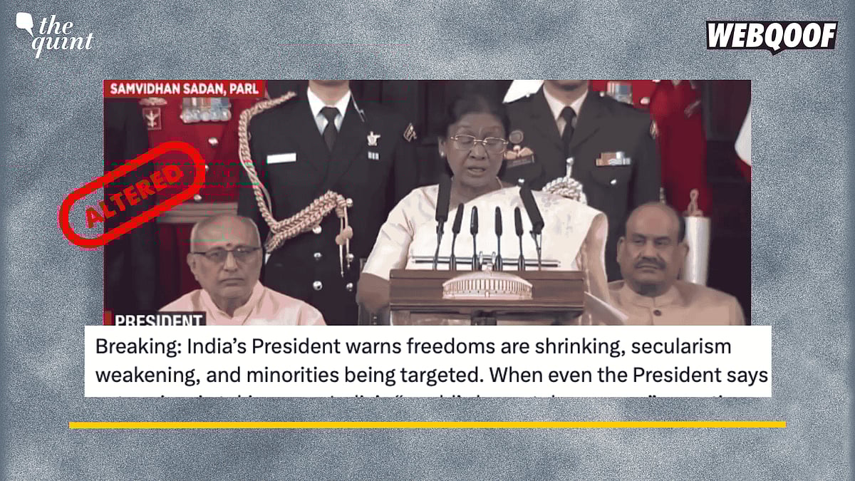 <div class="paragraphs"><p>Fact-Check: This video is digitally altered and not real, as claimed.</p></div>