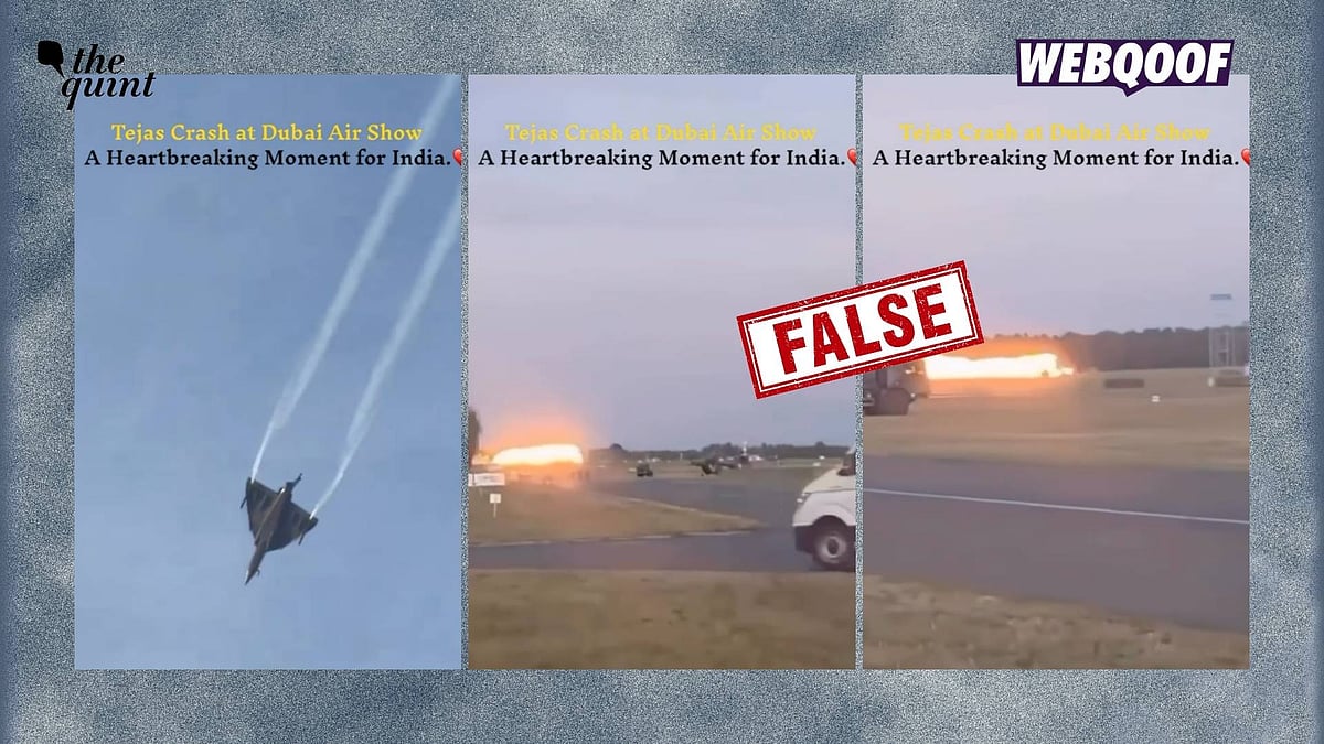 <div class="paragraphs"><p>Social media users are sharing an old video from Poland to falsely claim that it shows the recent Tejas jet crash at the 2025 Dubai Air Show.</p></div>