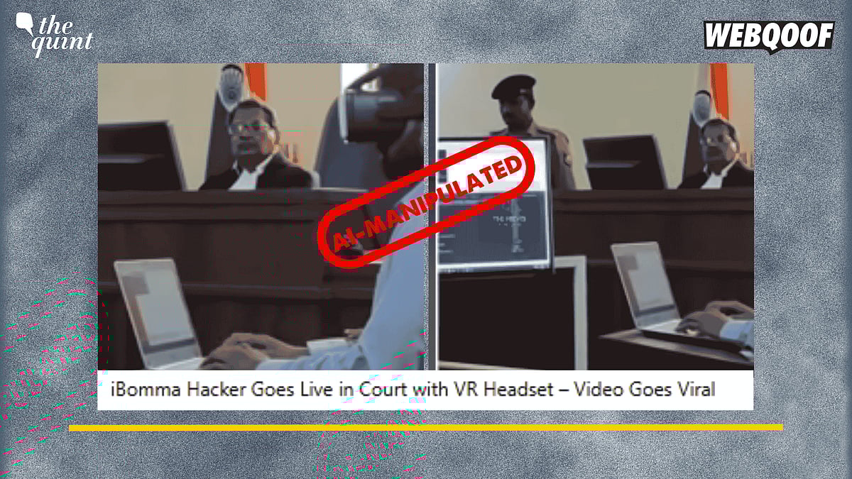 <div class="paragraphs"><p>Fact-Check: This video is manipulated using AI and is not real.</p></div>