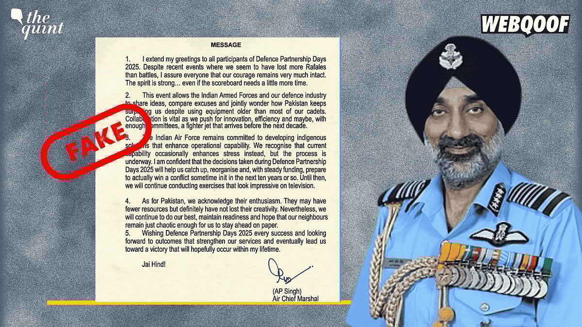 <div class="paragraphs"><p>Fact=Check: This letter is fake and falsely attributed to AP Singh.</p></div>