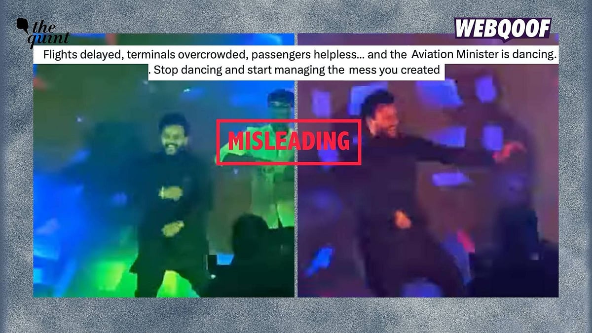 <div class="paragraphs"><p>An old video of Union Minister for Civil Aviation Ram Mohan Naidu is being shared to falsely claim that it shows recent visuals of him dancing at an event during IndiGo's crisis.</p></div>
