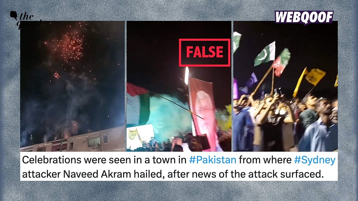 <div class="paragraphs"><p>An old video from 2023 is being shared to falsely claim that it shows Pakistanis celebrating Australia's Bondi Beach terror attack.</p></div>