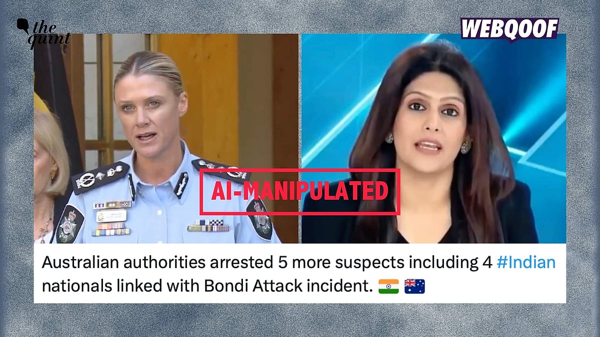 <div class="paragraphs"><p>Two videos are being shared to falsely claim that Australian authorities have arrested four Indians in connection to the Bondi Beach terror attack case.</p></div>