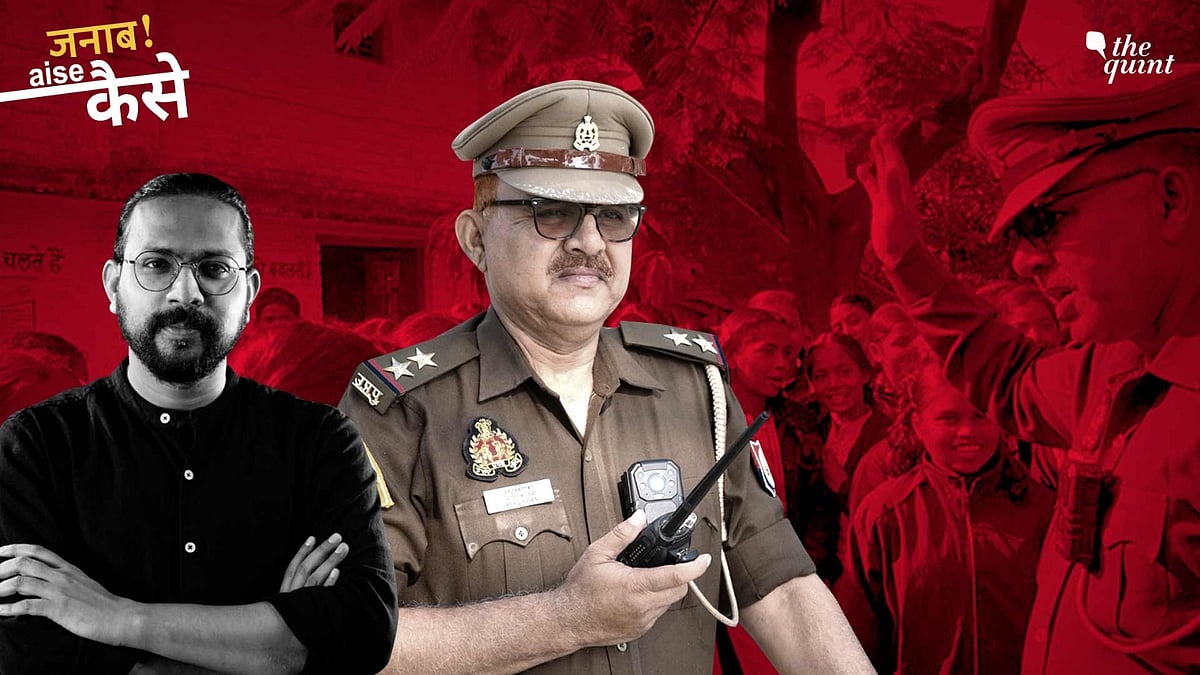 <div class="paragraphs"><p><strong>यूपी पुलिस के ट्रैफिक सब-इंस्पेक्टर आफ़ाक खान को लाइन हाजिर कर दिया गया. आरोप ये कि उन्होंने वर्दी में रहते हुए </strong><em><strong>“मोहम्मद साहब और बेटियों को रहमत”</strong></em><strong> कहा और </strong><em><strong>“सल्लल्लाहु अलैहि वसल्लम”</strong></em><strong> का जिक्र किया.</strong></p></div>