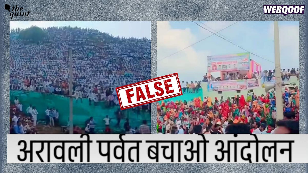 <div class="paragraphs"><p>The viral post claim that the video is from&nbsp;Save Aravalli protests.</p></div>