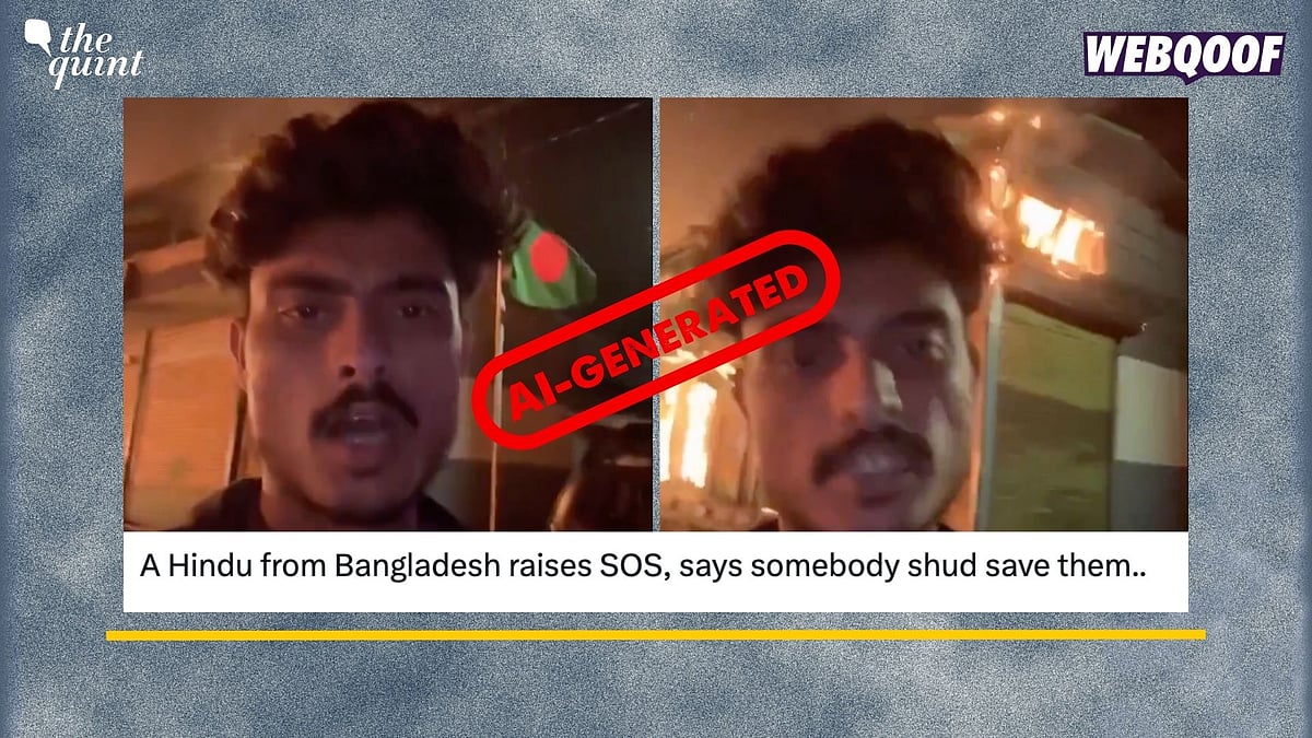 <div class="paragraphs"><p>Fact-Check: This video was created using AI and is not real.&nbsp;</p></div>