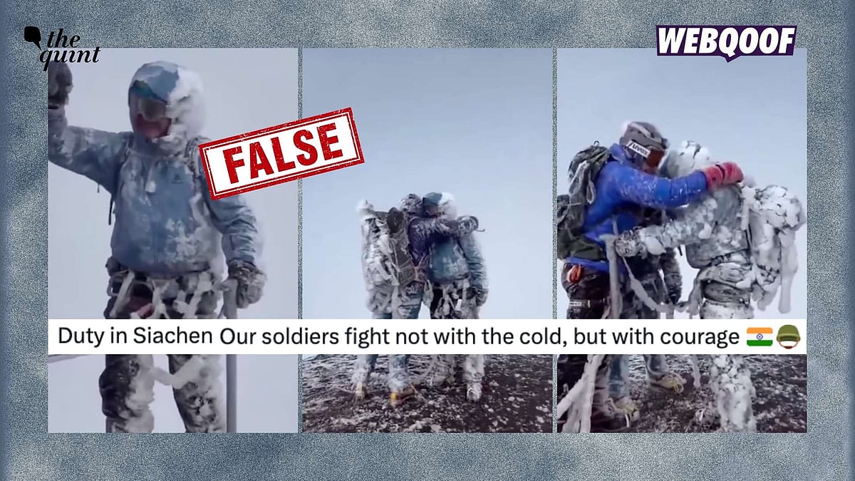 <div class="paragraphs"><p>A video from Mexico is being widely shared with the false claim that it shows Indian soldiers stationed at the Siachen glacier.</p></div>