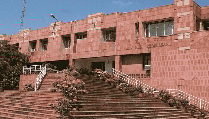 <div class="paragraphs"><p>Controversial Slogans in JNU Against Modi, Shah Over Umar Khalid Bail Spark Row</p></div>