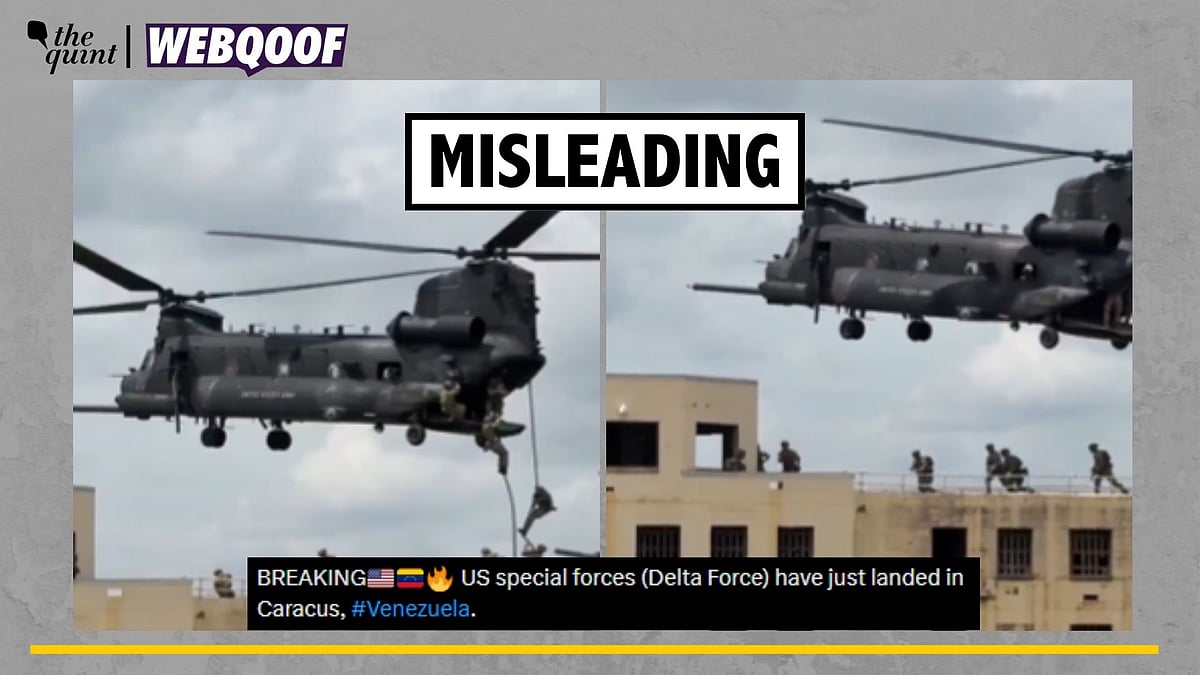 <div class="paragraphs"><p>Fact-Check | The video is old and is being incorrectly shared as recent visuals from Venezuela.</p></div>