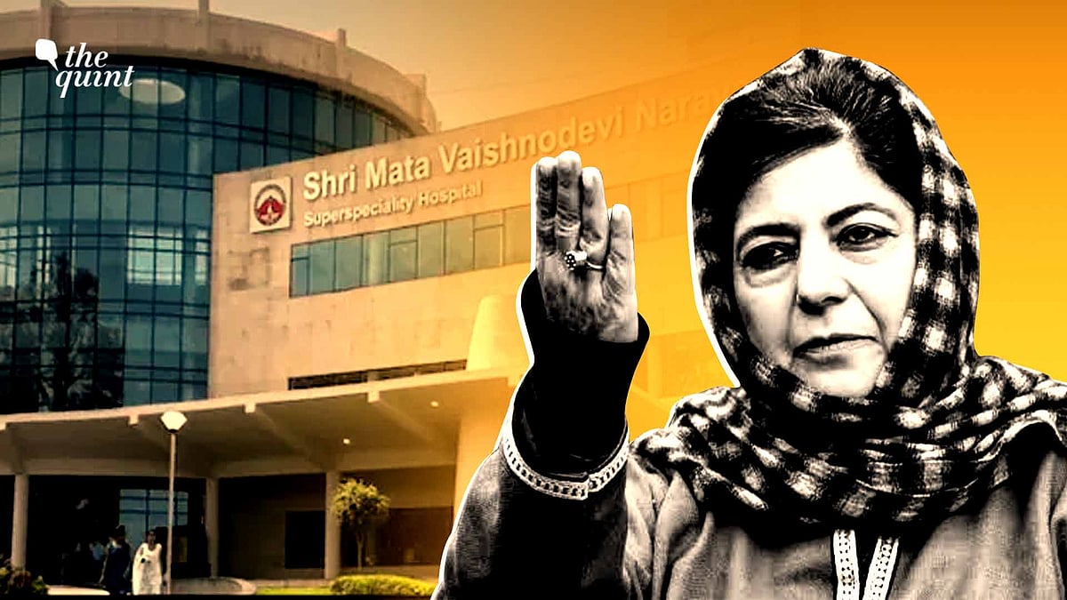 <div class="paragraphs"><p>‘If Muslim students don’t get a place in their own state, where do they go?‘ asks Mehbooba Mufti on the Vaishno Devi medical college row.</p></div>