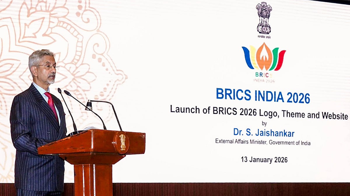 <div class="paragraphs"><p>External Affairs Minister S. Jaishankar speaks during the launch of preparations for BRICS India 2026 on 13 January 2026.</p></div>