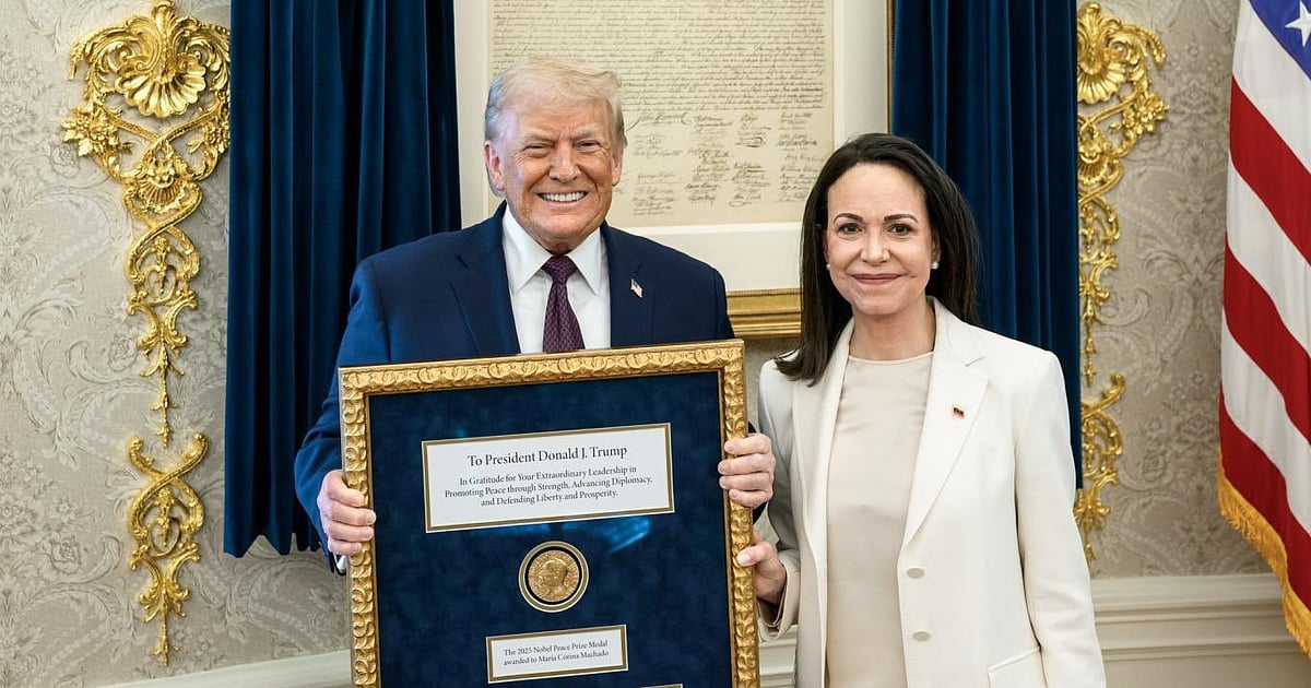 Nobel Committee: Machado’s Peace Prize Not Transferable To Donald Trump