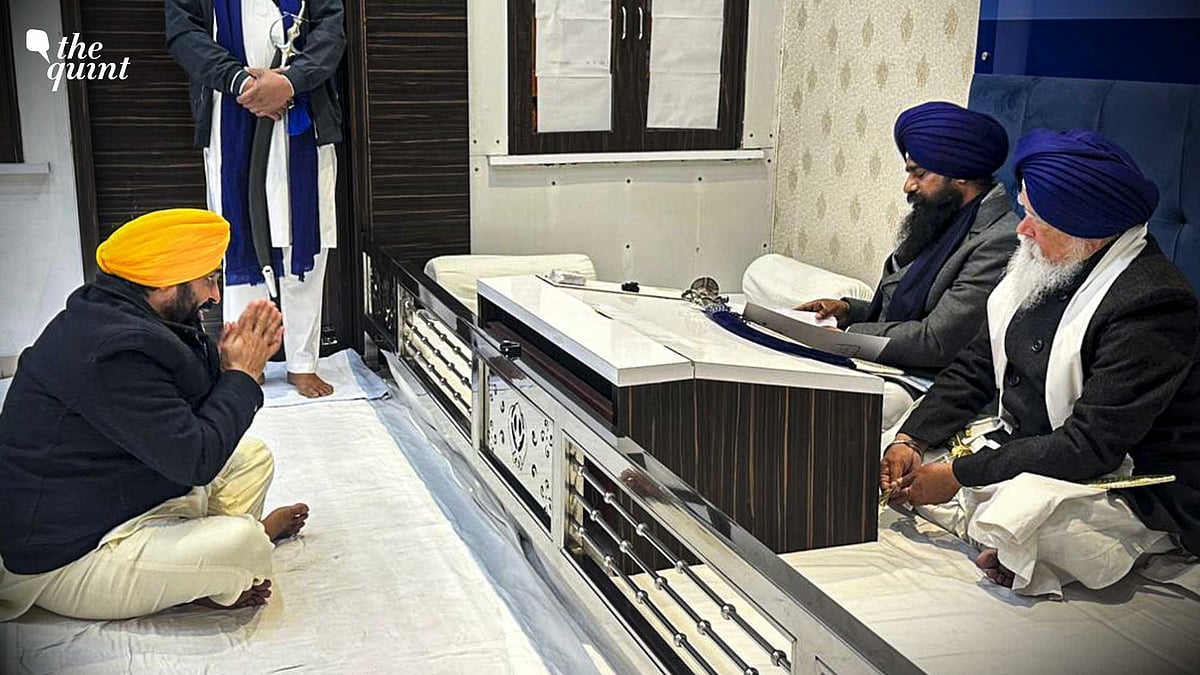 <div class="paragraphs"><p>Punjab CM Bhagwant Mann appeared before the Akal Takht on 15 January.</p></div>