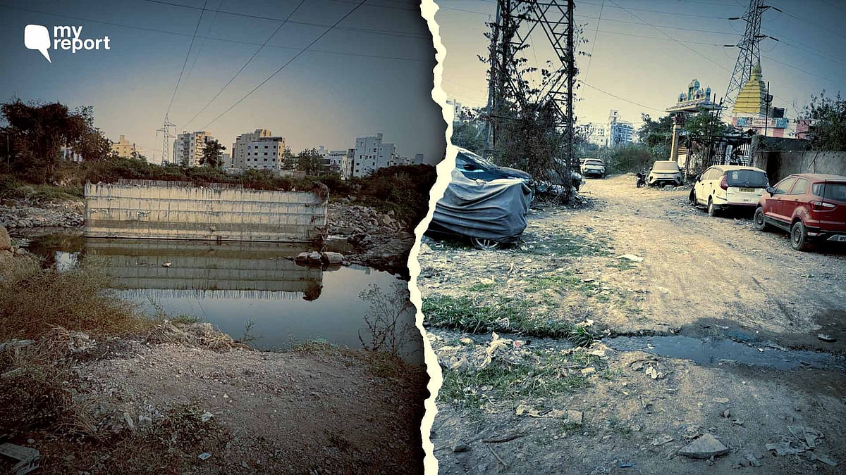 <div class="paragraphs"><p>In Hyderabad, a stalled bridge on the Musi-Esa rivers is forcing Bandlaguda Jagir-Attapur residents to take risky detours.</p></div>